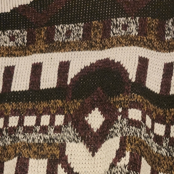 Vintage 90s unisex crewneck knit sweater by Today's News. Size large - Picture 3 of 6